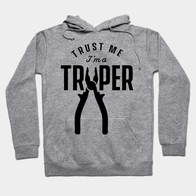 Hunting Trap Trapper Trapping Traps Hoodie by dr3shirts